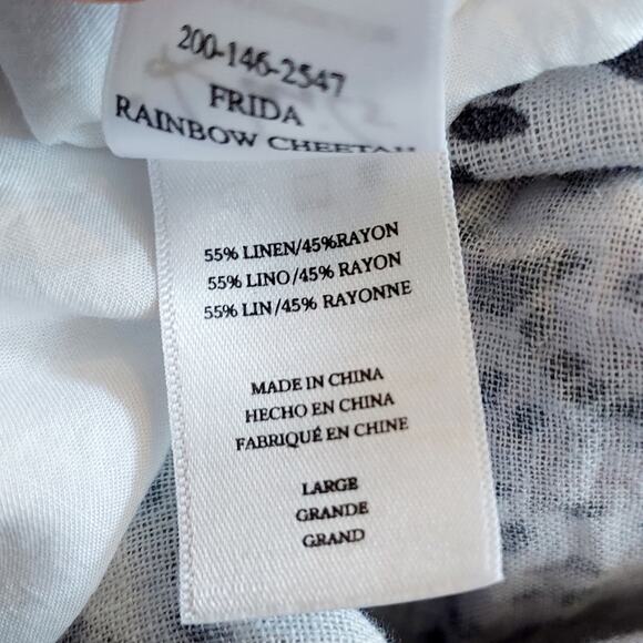 Rails "Frida" Cheetah Print Tank Dress Size Large - Picture 16 of 16